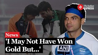 Paris Olympics 2024 What Neeraj Chopra Said After Winning Silver  Javelin Throw Olympics 2024 [upl. by Carder]