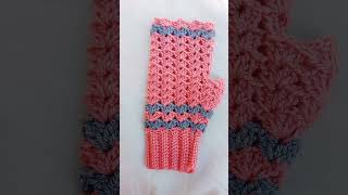 crochet gloves pattern fingerless gloves crochetpatterns handmade shortsvideo shortsviralvideo [upl. by Itteb]