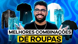 6 COMBINAÇÕES de ROUPAS MASCULINAS que todo homem deve conhecer  MODA MASCULINA 2024 [upl. by Jannel]