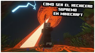 Como ser el hechicero supremo en minecraft mod de magia y hechizos Mahou tsukai mod minecraft 1192 [upl. by Llertnov79]