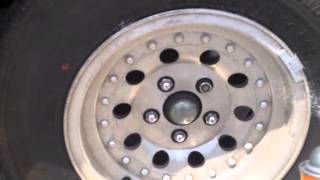 Insanely easy Cleaning and stripping aluminum rims to brandnew [upl. by Alhsa]