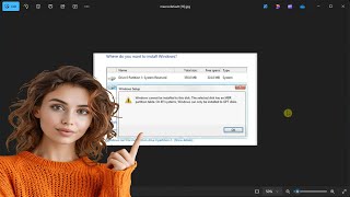 FIX ERROR quotWindows Cannot Be Installed to This Disk The Selected Disk Has anquot [upl. by Auqined]