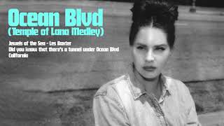 Lana Del Rey  Ocean Blvd Temple of Lana Medley [upl. by Ntisuj]