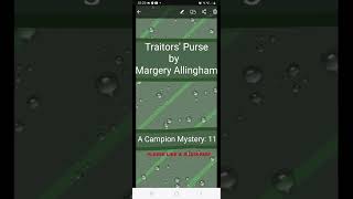 📚 11 TRAITORS  PURSE by Margery Allingham FULL book [upl. by Sacrod]