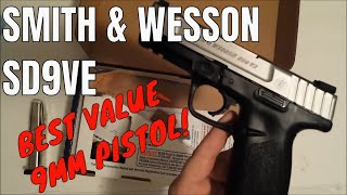 Unboxing Smith amp Wesson SD9VE Unmatched Value [upl. by Eugeniusz977]