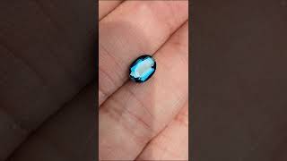 Permata Topaz Warna Swiss Blue Original [upl. by Nohsram]