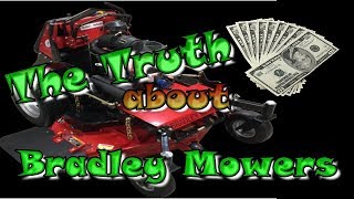 The Truth about Bradley Mowers StandOn Compact Commercial Lawn Mower quotEnd of Season Reviewquot [upl. by Fernas]