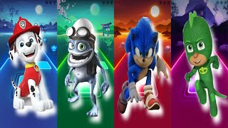 Tileshop MARSHALL vs CRAZY FROG vs SONIC vs PJ MASKS [upl. by Cory]