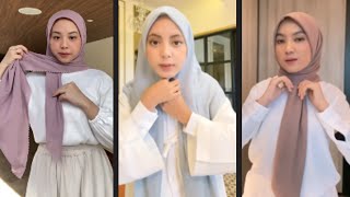 7 STYLE TUDUNG BAWAL CANTIK – CARA PAKAI TUDUNG BAWAL SIMPLE RINGKAS DAN CANTIK – QotrunNada [upl. by Nylrac]