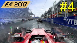 F1 2017  Lets Make Vettel World Champion Again 4  100 Race Russia [upl. by Nolos]