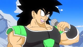 Broly vs Goku and Vegeta RAP BATTLE [upl. by Laerdna]