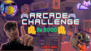 5000 Rs😱🤑 ARCADE CHALLENGE ‼️ WHO WILL WIN THIS CRAZY PRIZE ⁉️🏆 [upl. by Olumor]