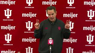 Coach TV Curt Cignetti talks Indianas 2025 signing class transfer portal prep CFP [upl. by Valentia]