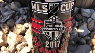 Toronto FC 2017 MLS Cup Champions Etched Wine [upl. by Anselm]