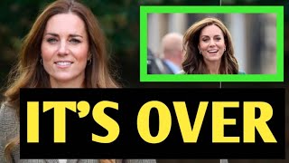 IT’S OVER Monarchy Difficult Kate Middleton ANNOUNCEMENT After Bitter FIGHT With Cancer [upl. by Haukom757]