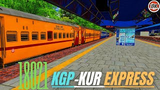 🔴KIYA ALCO AAGE JA PAYEGA HUM KISIKO OT KREGE YA PIR HUME KOI🤔18021KGPKUR ROAD EXPlivestreamtrain [upl. by Burck317]