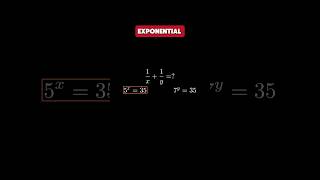 How to solve this exponential equation maths [upl. by Ttezzil]