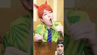 Chips Eating Show Game Challenge cosplay anime funny memes onepiece asmr cossky usagi [upl. by Leryt]