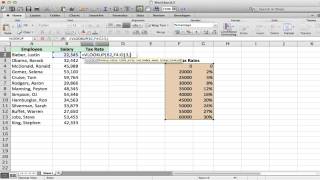 Excel Vlookup Tutorial and Example [upl. by Timi]