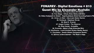 FONAREV  Digital Emotions  810 Guest Mix by Alexander Nuzhdin [upl. by Frey]