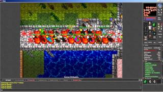 Classic Tibia Tenebra War  Death AngelsSiliax vs Terror Temple [upl. by Halyak874]