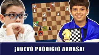 ¡APARECE NIÑO PRODIGIO de 11 AÑOS Y ARRASA EN UN PARTIDA  Mejor Sub12 por debajo de Faustino Oro [upl. by Onid884]