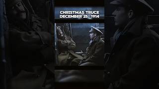 Christmas truce December 25 1914 war ww1 history military [upl. by Birdt]