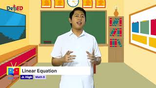 Grade 8 Math Q1 Ep10 Linear Equation [upl. by Alegre]