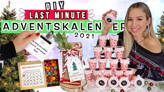 DIY Adventskalender 🤫 Last minute Geschenkidee 2021  Cali Kessy [upl. by Odlonra]