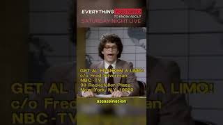 How Al Franken Almost Got SNL Cancelled [upl. by Yttocs222]