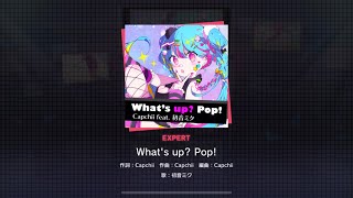 Project Sekai Hatsune Miku What’s up Pop Expert 31 [upl. by Ominoreg]