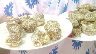 protein se bharpur healthy tasty laddu 🙏🙏🙏 [upl. by Trinee948]