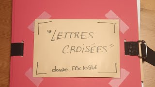 Lettres Croisées lecture théâtralisée par Cathy Coffignal [upl. by Mollee587]