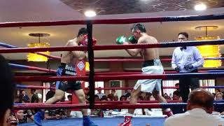 Solid Ang laban best fight of the night  Santisima vs Badenas full fight [upl. by Enyrat854]