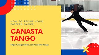 Canasta Tango How to Refine your Pattern Dance HD1080p [upl. by Sitrik378]