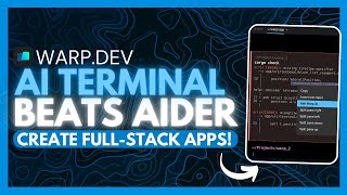Warp AI Terminal  FREE AI Coding Agent BEATS Cursor V0 amp Bolt Generate FullStack Apps [upl. by Egas]
