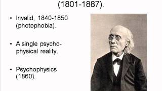 Gustav Fechner and Psychophysics HPsy 44 [upl. by Ahsiel923]