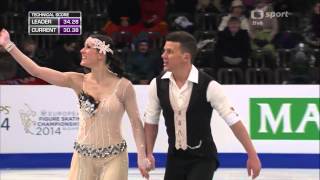 EC 2014 Charlene GUIGNARD  Marco FABBRI SD [upl. by Nikaniki475]