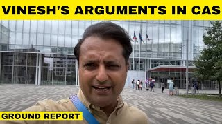 Live from Paris court Exclusive details of Vinesh Phogat’s case and her arguments [upl. by Ilera631]