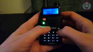 Programming the Baofeng UV5R Radio for PMR 446 and CTCSS [upl. by Agnew624]