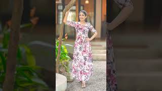 ලස්සන frock එකක් ගමුද ළමයෝ😍❤🥳new frock designs😍❤🥰 fashion frock trending latest frockdesigns [upl. by Alyek855]