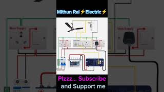 Inverter Wiring Connection ।। diagram electric mithunraielectric bijliboardwiring [upl. by Olegnaid]