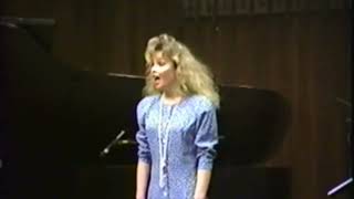 Camille Harrison singing quotChacum le saitquot by Donizetti from La fille du régiment at UofM [upl. by Sueddaht590]