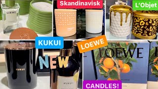 Loewe L’Objet KUKUI Skandinavisk Voluspa Candles Geneva Globus Candle Shopping 🛍️ [upl. by Demetri]