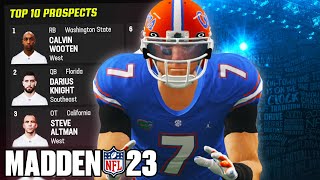 Madden 23 Career Mode Ep 1  Player Creation NFL Draft amp First Game [upl. by Elysha]