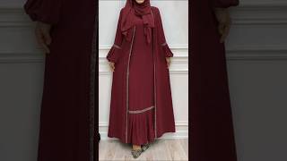 Abaya designstylish abaya designshortvideo shortsfeed [upl. by Nivlak]