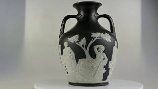 lot 363 Wedgwood large jasperware Portland vase [upl. by Ednil]