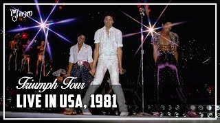 LIVE IN USA 1981  Triumph Tour Full Concert Enhanced  The Jacksons [upl. by Constance]