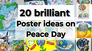 Peace Day Posters world peace Day Poster ideas for competition [upl. by Ayotas]