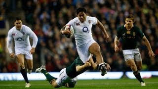 England v South Africa QBE Autumn Rugby International Highlights 241112 [upl. by Suravart]